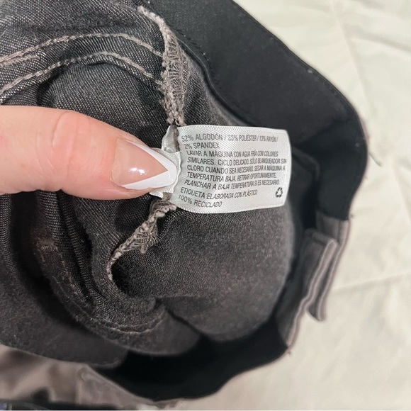 Knox Rose Women’s Mauve Grey Stretchy Chino Pant Size 12 - Picture 6 of 11